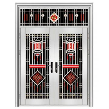 云南昆明不銹鋼門生產(chǎn)廠家 祿勸縣農(nóng)村不銹鋼大門價(jià)格 石林縣不銹鋼門多少錢一平方批發(fā)B003