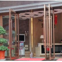 昭通不銹鋼門廠 昭通商鋪酒店大門、魯?shù)榭h不銹鋼地彈簧門 大關(guān)縣不銹鋼推拉門定制批發(fā)j002