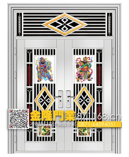 云南文山普通不銹鋼門 不銹鋼304門價格圖片 不銹鋼房門價格及圖片 不銹鋼304門一平米價格